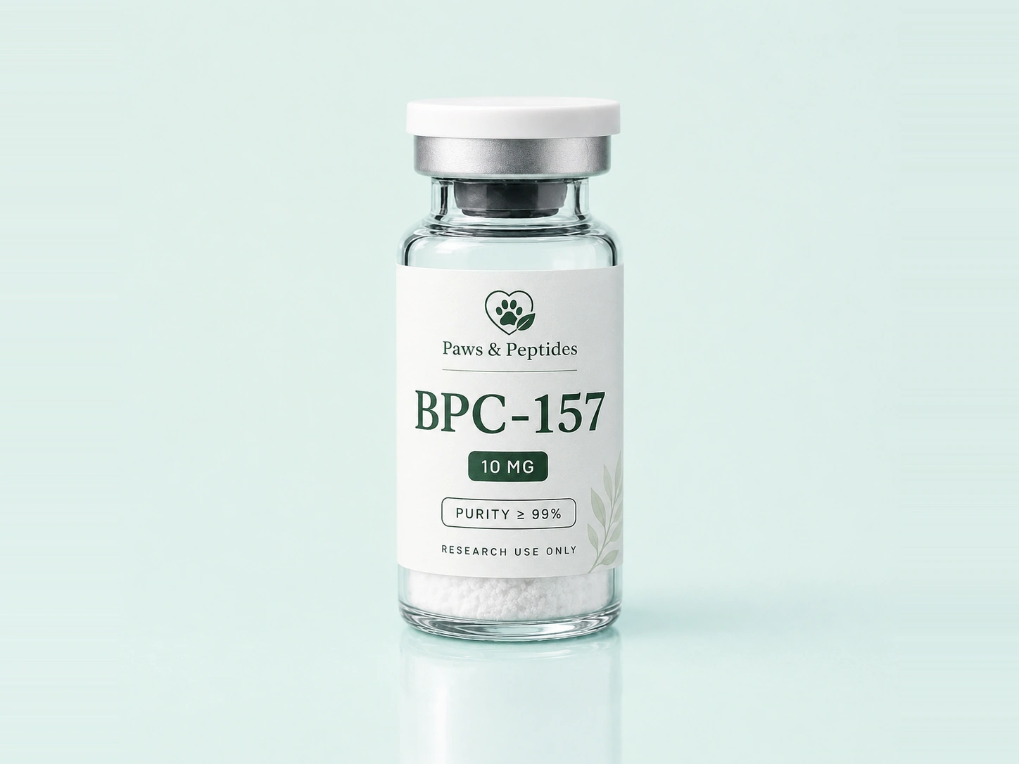 BPC-157 10 mg labeled vial